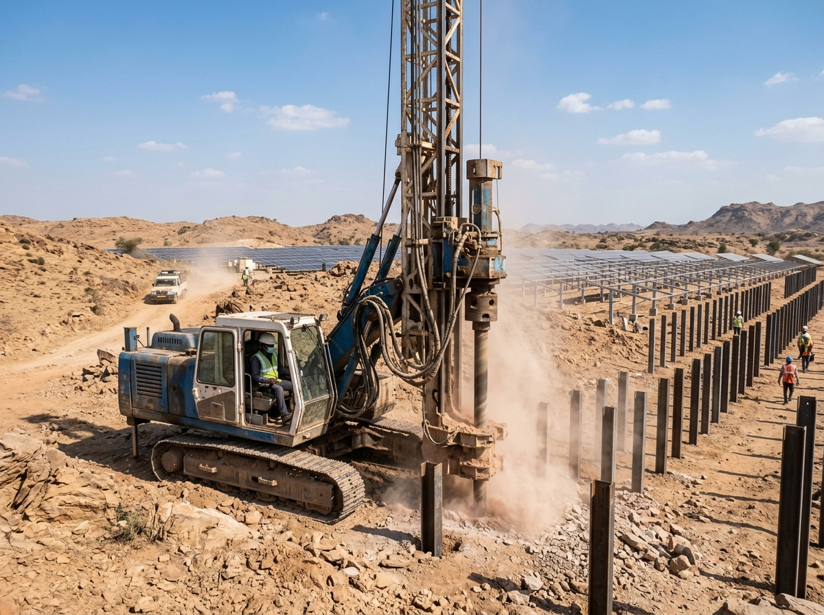 DTH Piling Rig