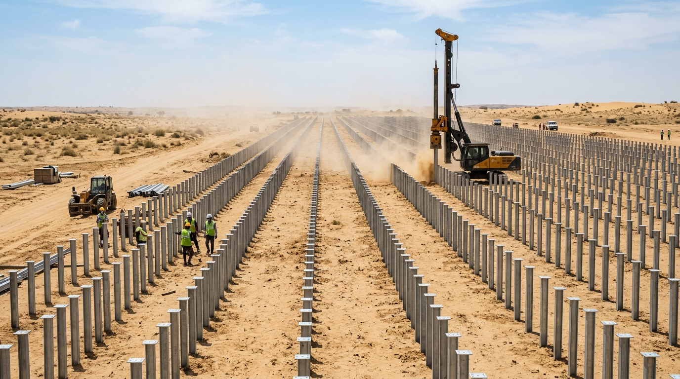 Utility-Scale Piling Campaign